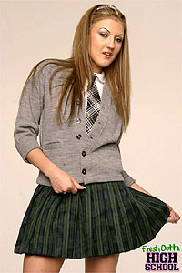 Mia Rose In Her Schoolgirl Uniform